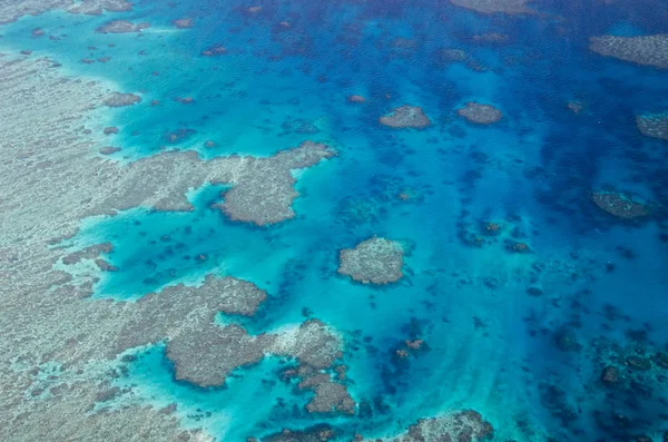 Grande barrière de corail - Vue Aérienne — Photo