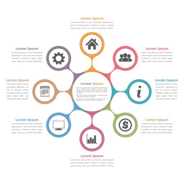 Daire Diyagram şablonu