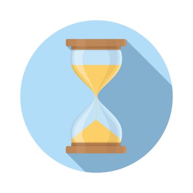 Düz kum saati simgesi