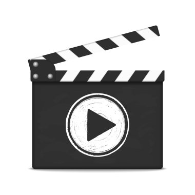 Clapper kurulu oyun düğme ile