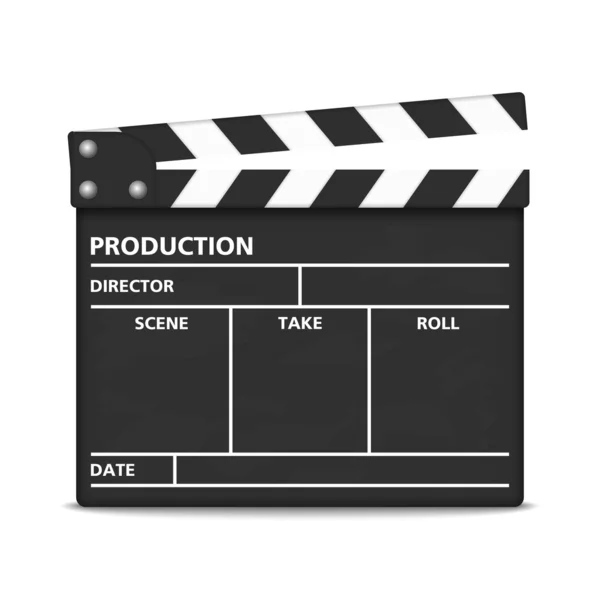 Clapper Board — Stock Vector