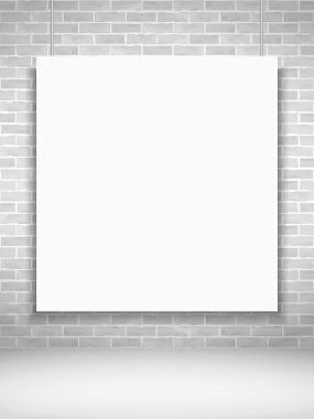 tuğla duvar posteri