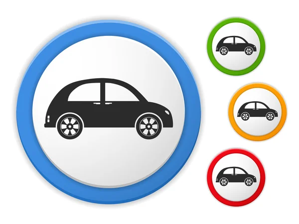 Retro auto pictogram — Stockvector