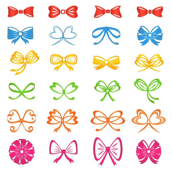 Bows — Stock Vector