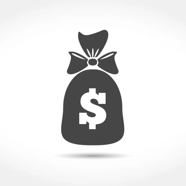 Money Bag Icon — Stock Vector