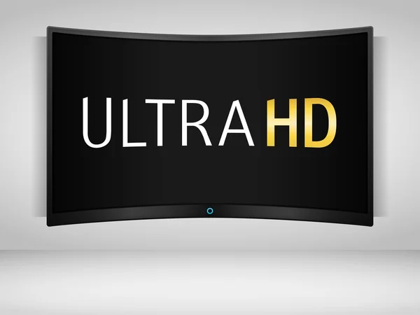 TV hd extrema — Vector de stock