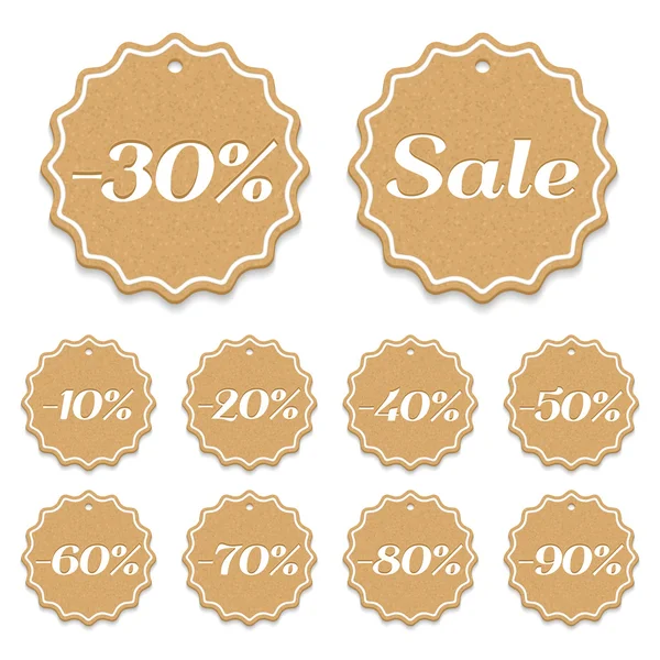 Price Tags — Stock Vector