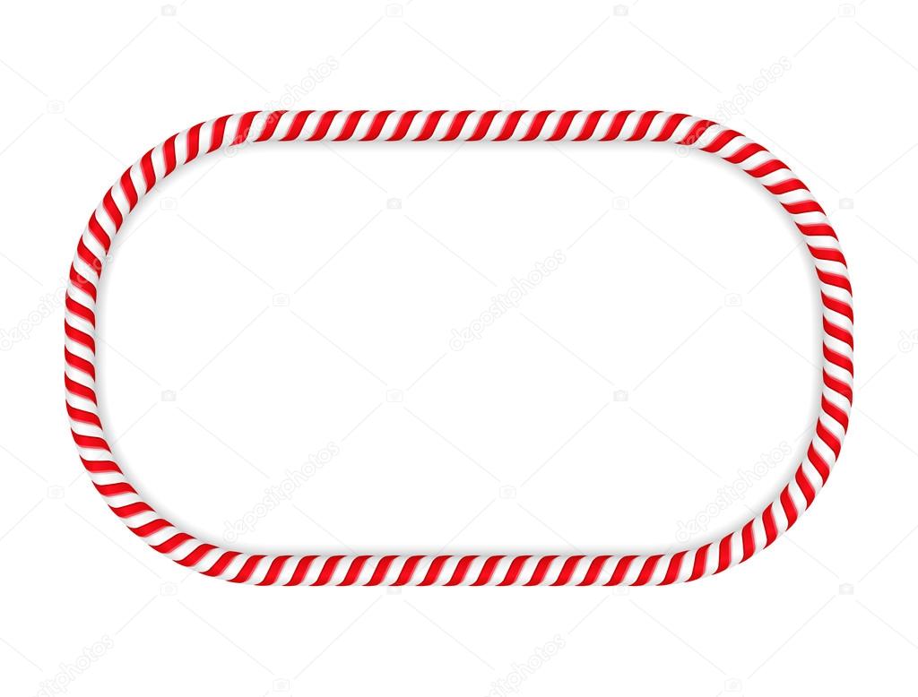 Candy Cane Frame