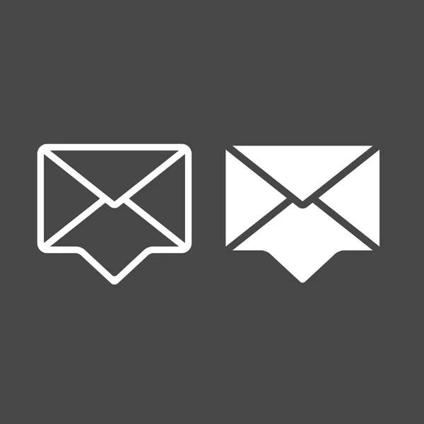 Enveloppes Icônes — Image vectorielle