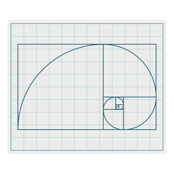 Gouden snede — Stockvector