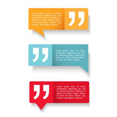 Konuşma balonları tırnak