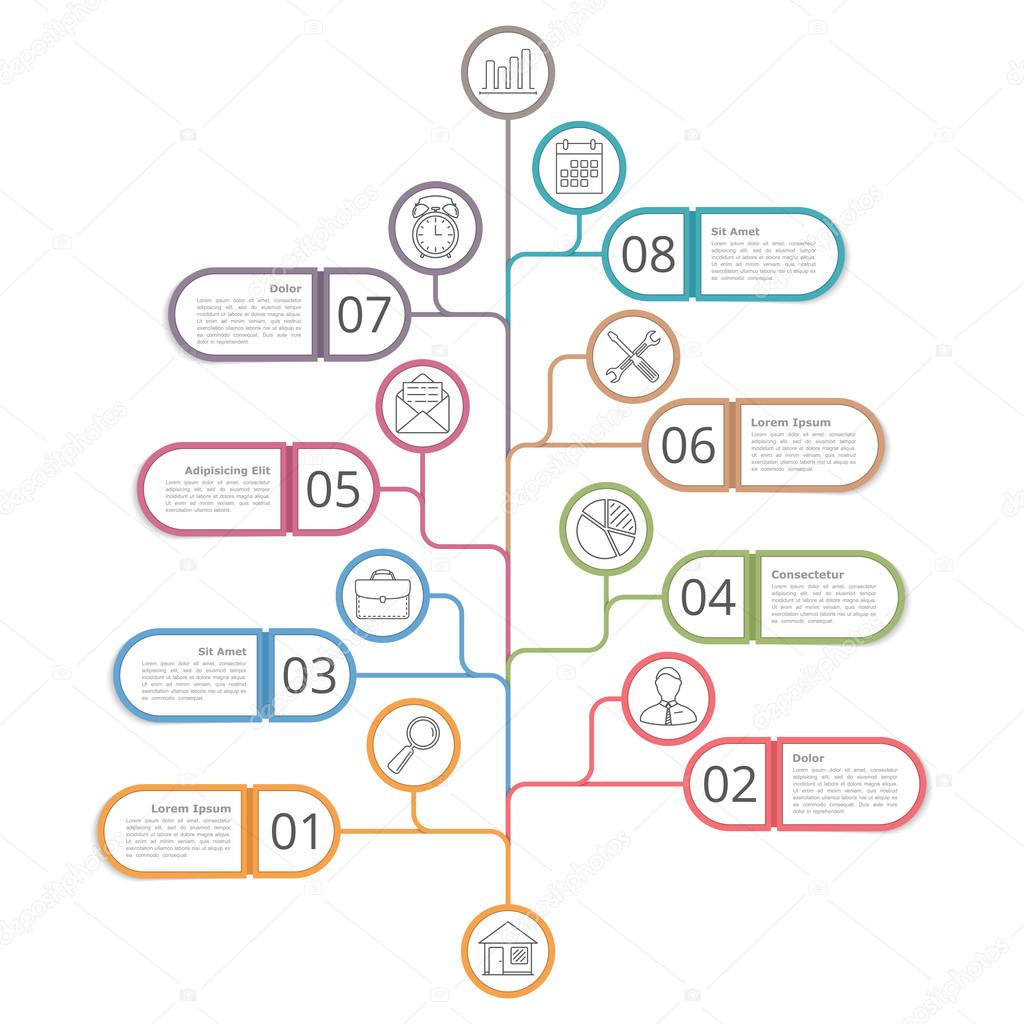 Boom Diagram Sjabloon  U2014 Stockvector  U00a9 Human 306  97756724