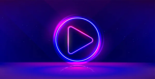 Parlayan çalma tuşuyla geniş oyun arkaplanı. Oynamak için bas. Başlat düğmesi.