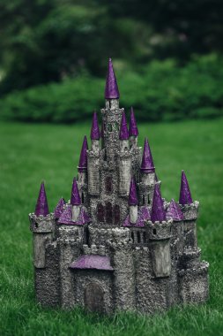 Beautiful handmade castle clipart
