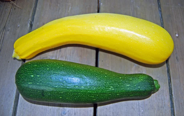 Zucchini Amarelo e Verde II — Fotografia de Stock