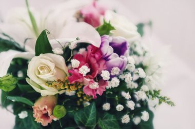 Güzel düğün buketi