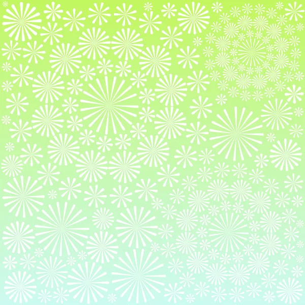 Vector de fondo patrón floral ornamental abstracto — Vector de stock