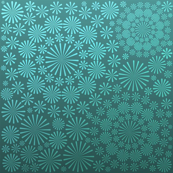 Abstrato ornamental floral padrão fundo vetor — Vetor de Stock