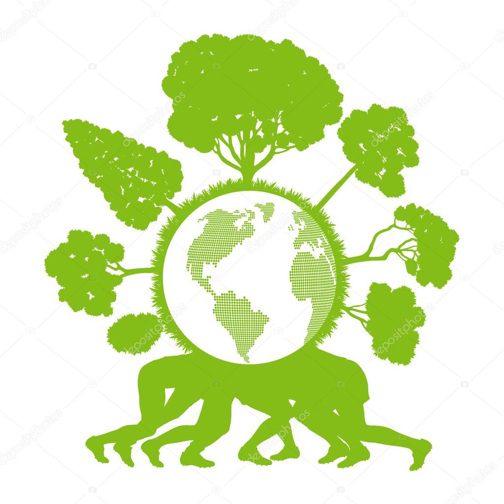 Les Gens Tenant Ecologie Planete Avec Foret Autour D Elle Vecteur Backg Image Vectorielle Par K3studija C Illustration Les Gens Tenant Ecologie Planete Avec Foret Autour D Elle Vecteur Backg Image Vectorielle Par K3studija C Illustration