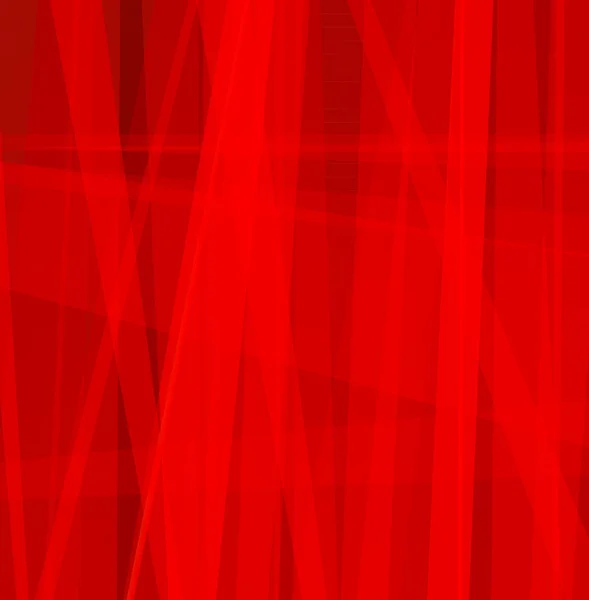 赤の抽象的なライン背景 — ストックベクタ