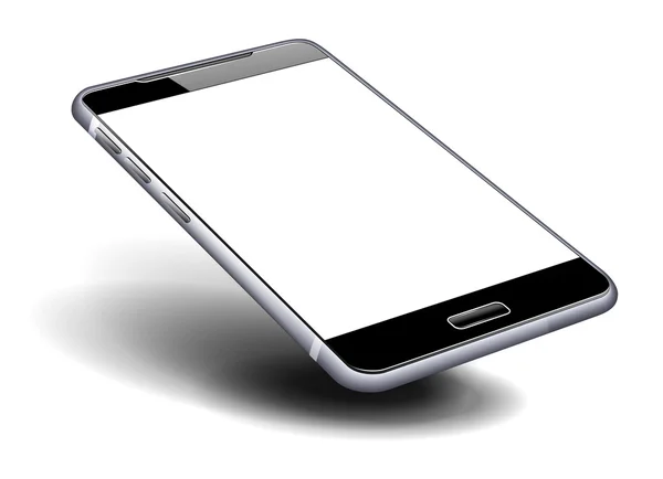 Telefoon cel Smart Mobile met leeg scherm Stockvector