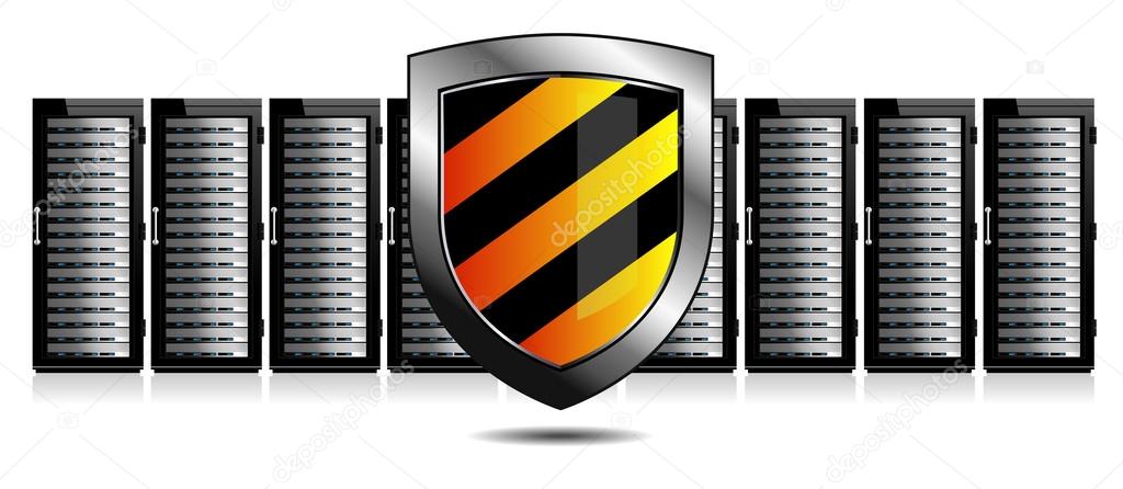 Network Security - Servers and Shield Protection