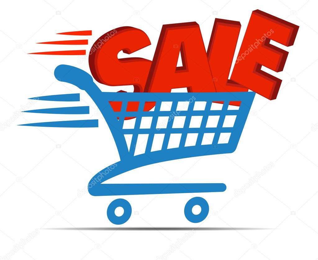 Check Out Cart SALE Icon Symbol