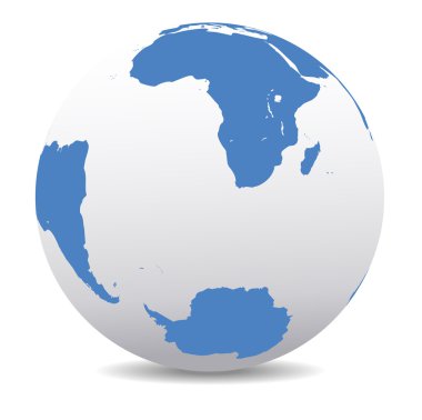 Güney Afrika, Madagaskar, Güney Amerika ve Antarktika