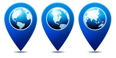 Dünya işaretçi Buradasınız