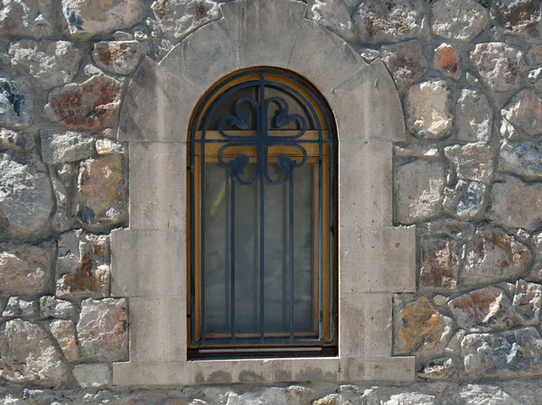 A janela em Khor Virap — Fotografia de Stock