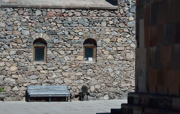 Khor Virap kilise duvarındaki — Stok fotoğraf