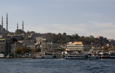 Bospor boğaz manzarası