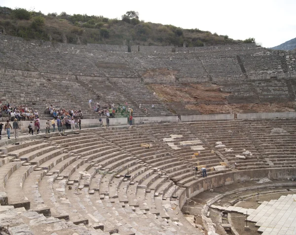 Τα ερείπια του θεάτρου — Φωτογραφία Αρχείου