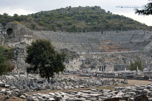 The ruins of old theatre — Stock Photo, Image