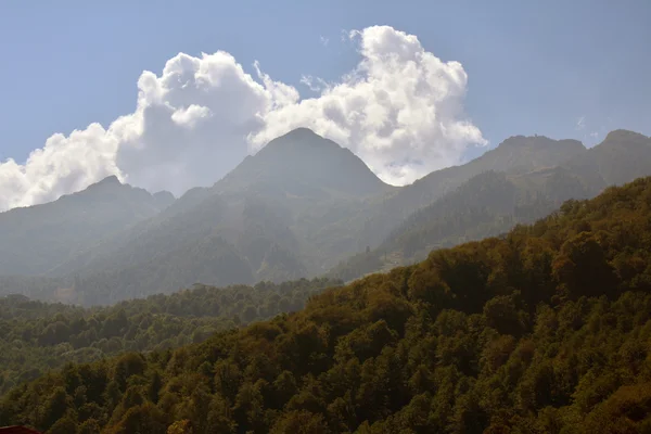 Mountain slopes in autumn — Stock Photo, Image