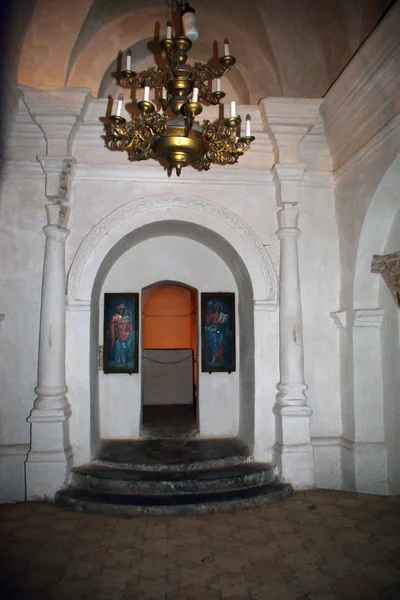 Altar of underground church of Antoniy caves — Stock Photo, Image