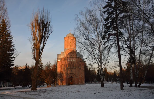 Pyatnytska kyrka byggdes på 12-talet, Tjernihiv — Stockfoto