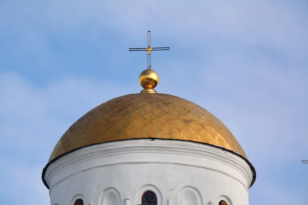 Центральный купол Преображенского собора — стоковое фото