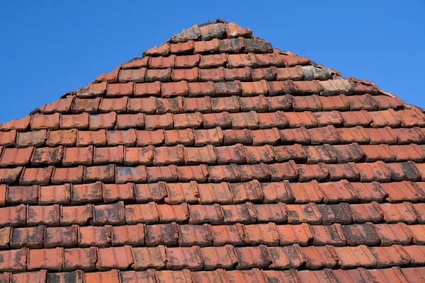 Part of the roof with tiles — Stock Photo, Image