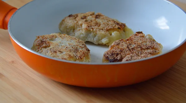 Minced fish cutlets — Stock Photo, Image