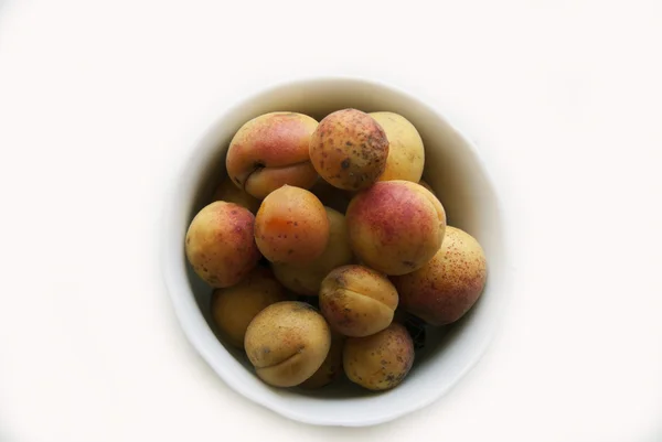 Closeup of ripe apricots — Stock Photo, Image