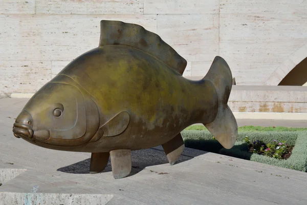 YEREVAN, ARMENIA - 13.06.2014: estatua de Francoois-Xavier Lala — Foto de Stock