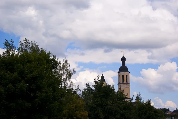 Kopuła kościół rzymskokatolicki w Czernihowie, Ukraina — Zdjęcie stockowe