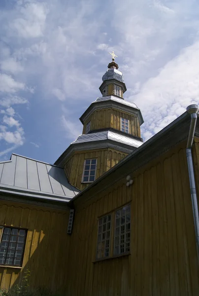 Novgorod-Siverskiy ahşap kilisede closeup — Stok fotoğraf