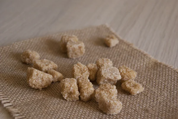 Demerara şeker masada