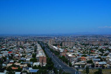Yükseklik şehirden Yerevan