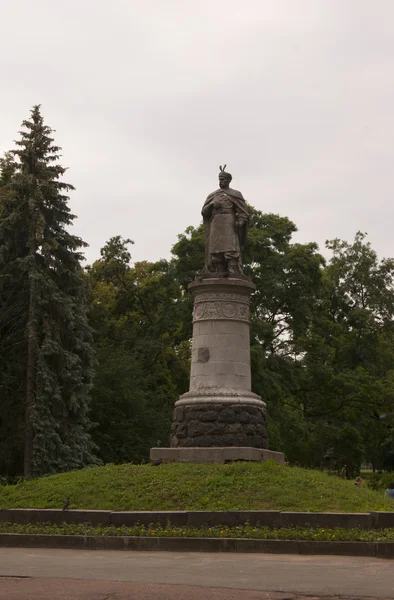 Chernihiv, ukraine - 01.07.2015: Denkmal für Bohdan khmelnits — Stockfoto