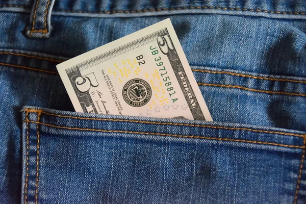 Not kot pantolon cebinde beş dolar