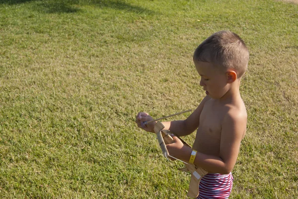 Okçuluk için hazırlanıyor