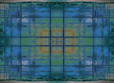 simetrik geometrik grunge arka plan